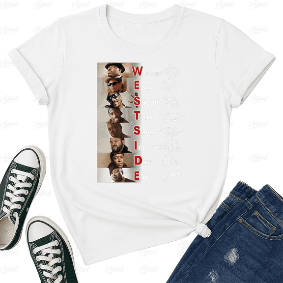 Old School Westside Rappers Legends Signatures Merch Style Unisex T-Shirt V61278, up to size 5XL