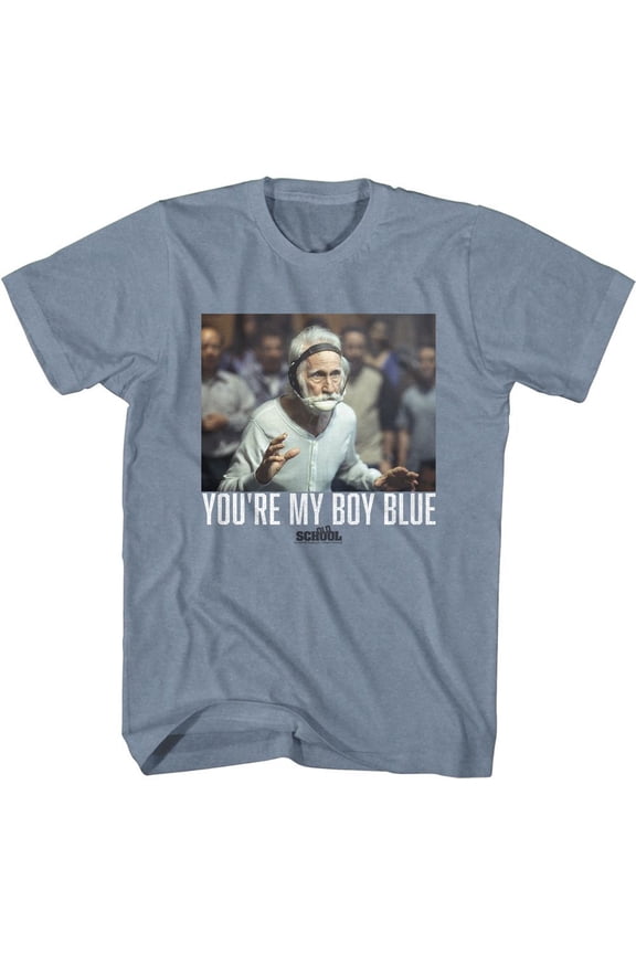 Old School You're My Boy Indigo Heather Adult T-Shirt