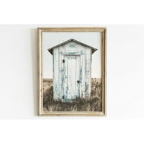 Old Shed Print, Outhouse Painting, Rustic Farmhouse Wall Decor, Countryside Print, Vintage Wall Art, Wooden Otbuilding, Country Art Wall Art, Modern Wall Decor, 8x12 UNFRAMED