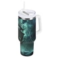 thumbnail image 1 of Old Ship in Storm Sea 40 oz Tumbler with Handle and Straw Lid Vacuum Insulated Cup Leak-Proof for Water Iced Tea Coffee, 1 of 9