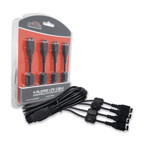 Old Skool 4 Player Link Cable for Game Boy Advance/Game Boy Advance SP