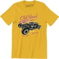 thumbnail image 1 of Old Skool Gear Head Live To Ride Hotrod Classic Car Speed Juniors Men T-Shirt, 1 of 4