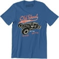 thumbnail image 1 of Old Skool Gear Head Live To Ride Hotrod Classic Car Speed Juniors Men T-Shirt, 1 of 4