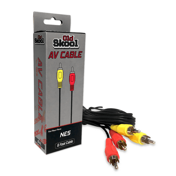 Old Skool NES 6 Foot Male RCA to Male RCA Cable
