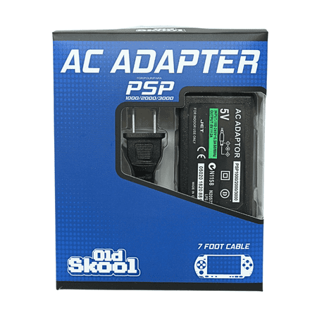 Old Skool PSP AC Adapter Power Charger for PSP 1000/2000/3000