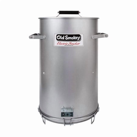 Old Smokey 15 Inch Electric Smoker, 325 Sq. inch Outdoor Smoker with Adjustable Heat Control, Dual Cooking Grates, 1250W