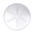 thumbnail image 1 of Replacement Bottom Grate for #22 Old Smokey Charcoal Grill - 19 Inch Bottom Grill Grate, 1 of 7