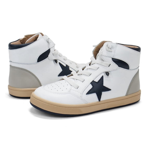 Old Soles Boy Star Tracker High-Top Leather Sneaker