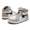 thumbnail image 1 of Old Soles Girl Team Star High Top Lace-Up Sneakers, 1 of 7