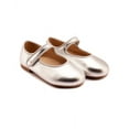 thumbnail image 1 of Old Soles Lady Jane Leather Loafer, 30, Silver, 1 of 5