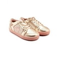 thumbnail image 1 of Old Soles Star Runner Leather Sneaker, 34, Gold, 1 of 5