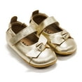 thumbnail image 1 of Old Soles Toddlers Chique Baby Slip-On Shoes, Gold,21 EU (5 US) M US, 1 of 7