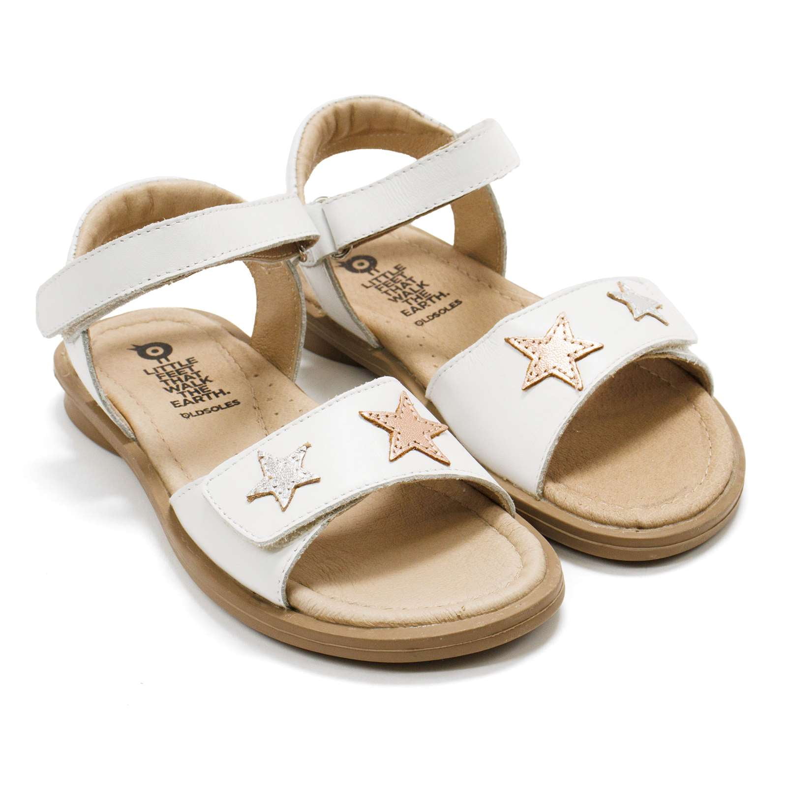 Old Soles Up Sandal - Kids' Soft Leather Sandals With Cushioned Insole