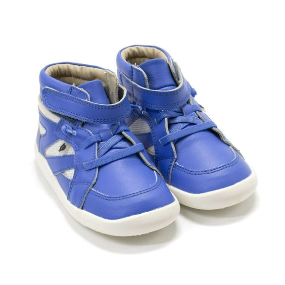 Old Soles Toddlers Shizam Hi Top Shoes, Neon Blue \ Snow,21 EU (5 US) M US