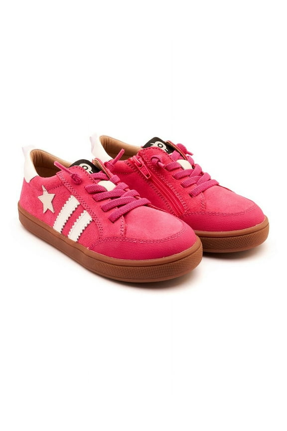Wos Runner Leather Sneaker, 28, Pink