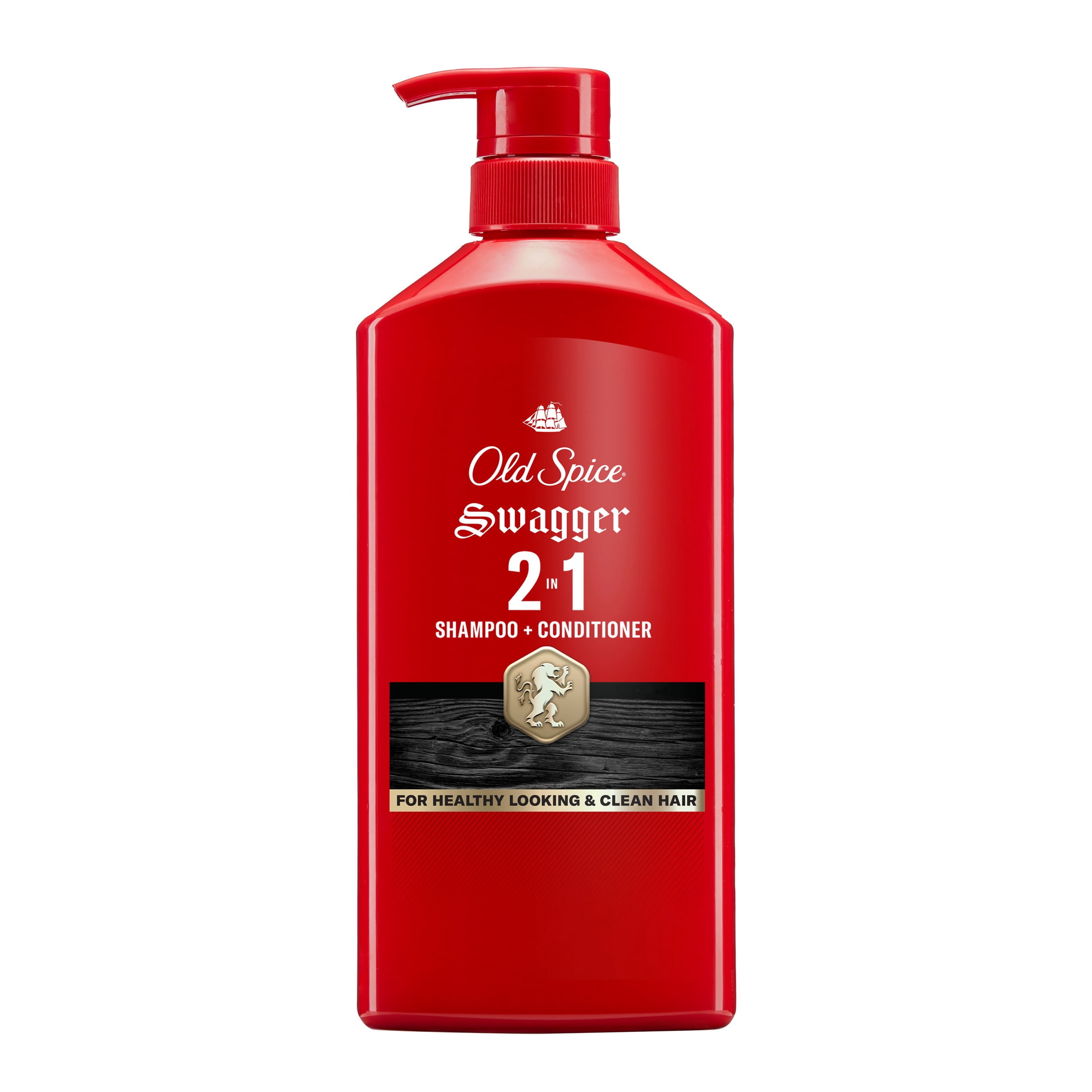 Old Spice Swagger 2 in 1 Men's Shampoo and Conditioner, 21.9 fl oz