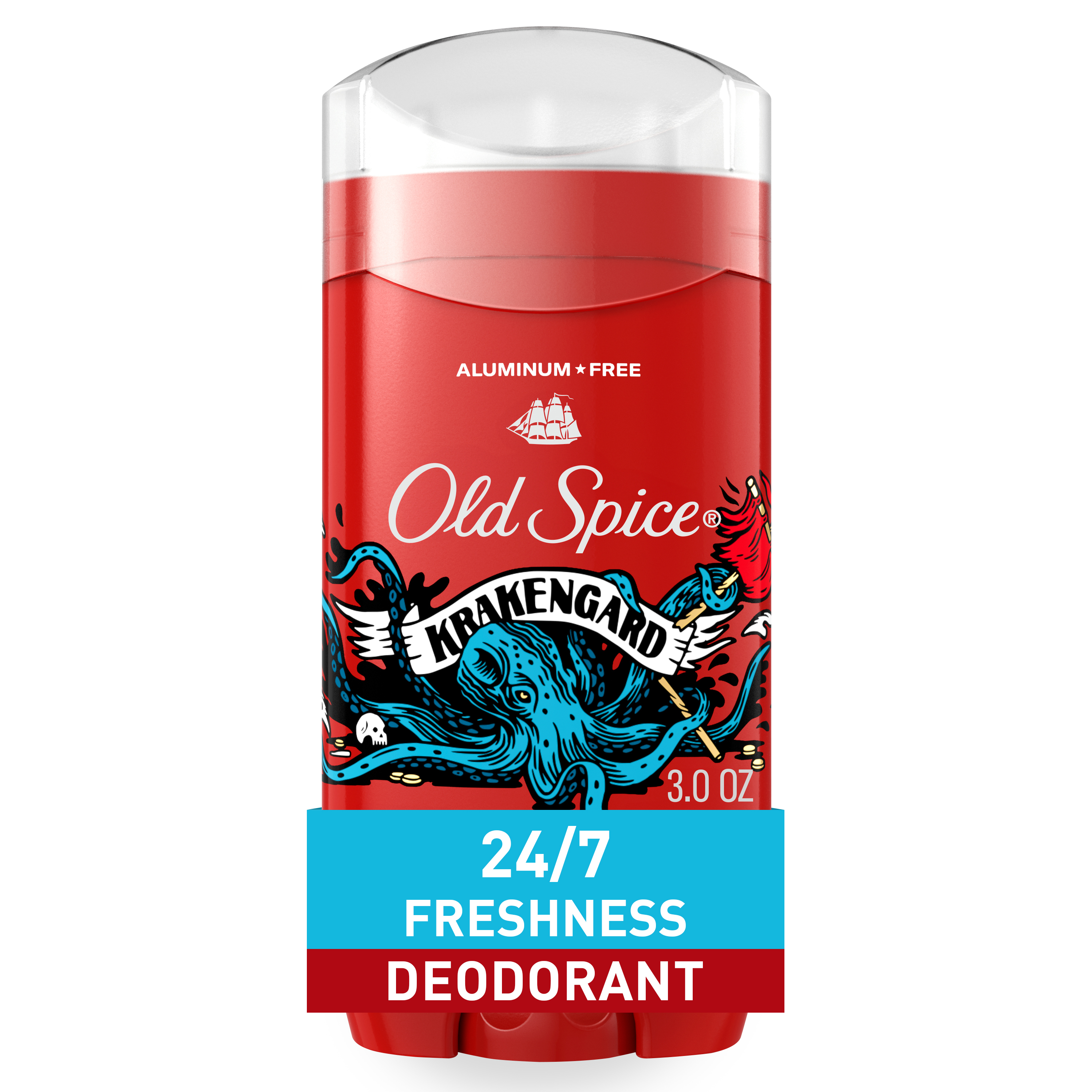 Old Spice Aluminum Free Deodorant for Men, Krakengard, 48 Hr. Protection, 3.0 oz - image 1 of 8