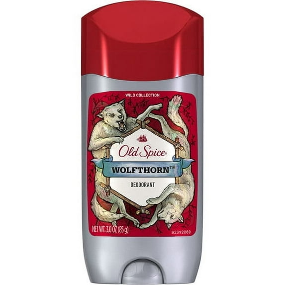 Old Spice Aluminum Free Deodorant for Men, Wolfthorn, 48 Hr. Protection, 3.0 oz