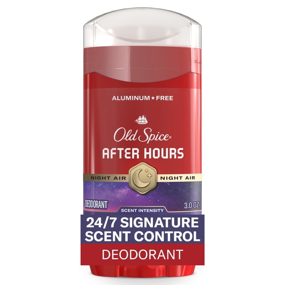 Old Spice Aluminum Free Men's Deodorant, Invisible Solid Stick, After Hours, 3.0 oz