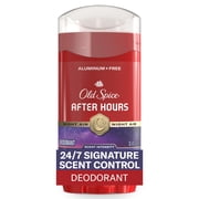 Old Spice Aluminum Free Mens Deodorant, Invisible Solid Stick, After Hours, 3.0 oz
