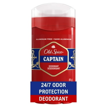 Old Spice Aluminum Free, Men's Deodorant Invisible Solid Stick, Captain Scent, 3.0 oz