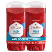 Old Spice Men's Deodorant, Aluminum Free, Invisible Solid Stick, High Endurance Fresh, 3.4 oz, 2 Pack