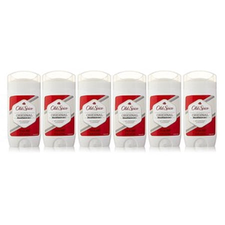 Old Spice Antiperspirant & Deodorant ORIGINAL SCENT HD 3oz ( 6 pack ) white