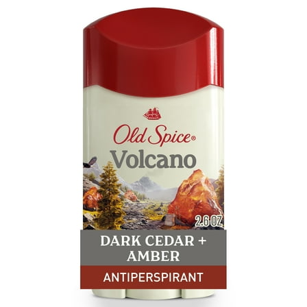 Old Spice Antiperspirant Deodorant for Men, Invisible Solid Stick, Volcano with Charcoal, 2.6 oz