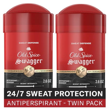 Old Spice Antiperspirant Deodorant, Sweat Defense Soft Solid, Swagger, 2.6 oz (2 Pack) price history and forecast - Old Spice 00037000710103