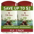 thumbnail interactive-video image 1 of Old Spice Deodorant for Men, Antiperspirant Deodorant, Invisible Solid Stick, Fiji, 2.6 oz (2 Pack), 1 of 13