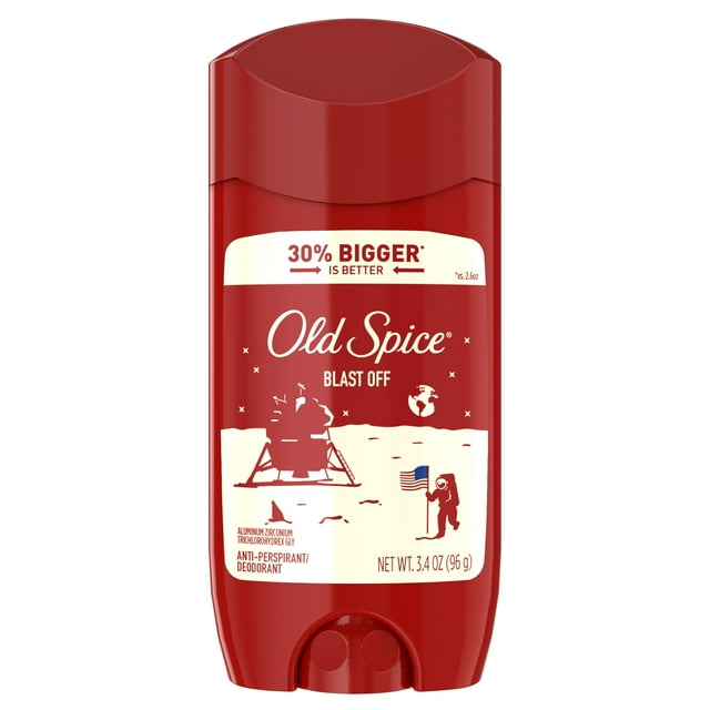Old Spice Antiperspirant and Deodorant for Men, Blast Off, 3.4 oz