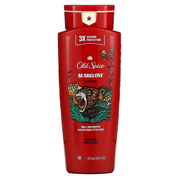 Old Spice, Body Wash, Bearglove, 16 fl oz 473 ml
