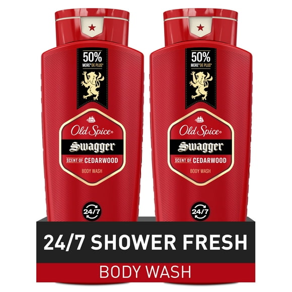 Old Spice Body Wash for Men, Swagger, 24 fl oz (2 Pack)
