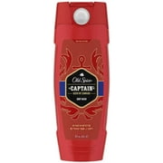 Old Spice Captain Scent of Command Body Wash, 16 oz