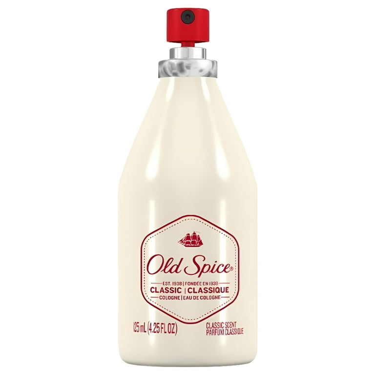 香水(男性用) Old Spice sky trail cologne 118ml Old Spice Classic Cologne Spray, 4.25 oz, Pack of 2, Orange