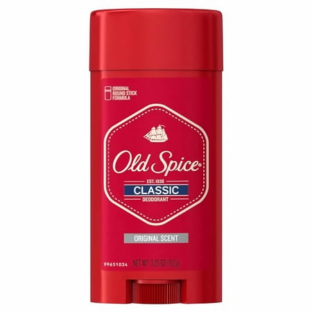 Old Spice Classic Deodorant Stick, Original Scent for Men (Pack of 20)