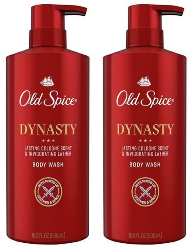 Old Spice Clean and Refreshing Body Wash for Men, Dynasty Cologne Scent
