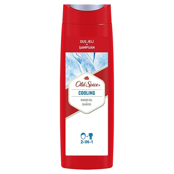 Old Spice Cooling Shower Gel + Shampoo (2in1) XL - 400ml