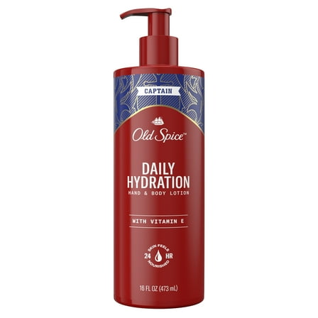Old Spice Daily Hydration Hand & Body Lotion With Vitamin E, 16 fl oz
