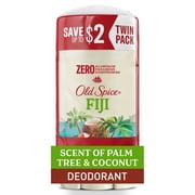 Old Spice Deodorant for Men, Aluminum Free Invisible Solid Stick, Fiji, 3oz (2 Pack)