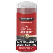 Old Spice Deodorant for Men, Aluminum Free, Invisible Solid Stick, Swagger, 3.8oz