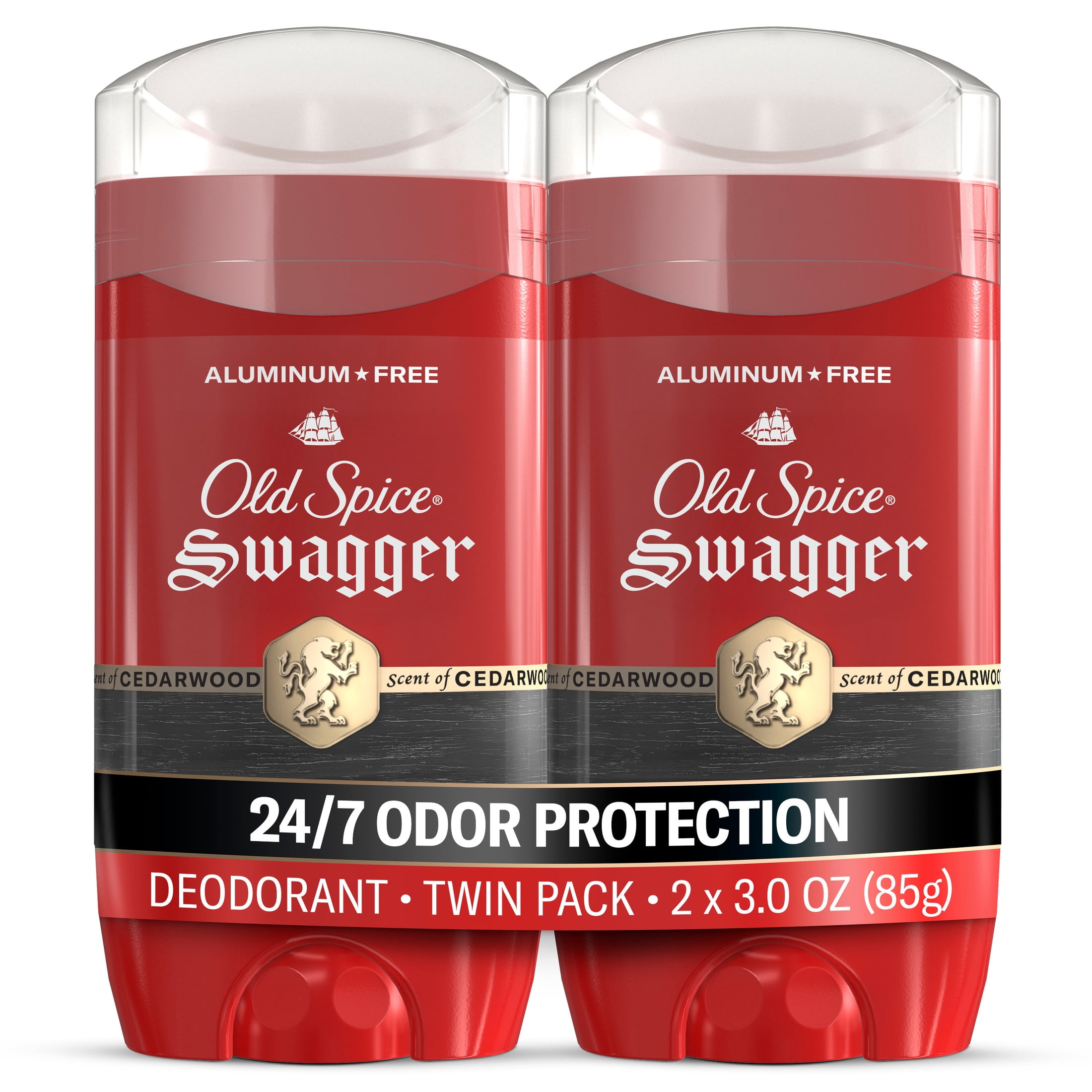 Old Spice Deodorant for Men, Swagger Scent, 3 oz Twin Pack