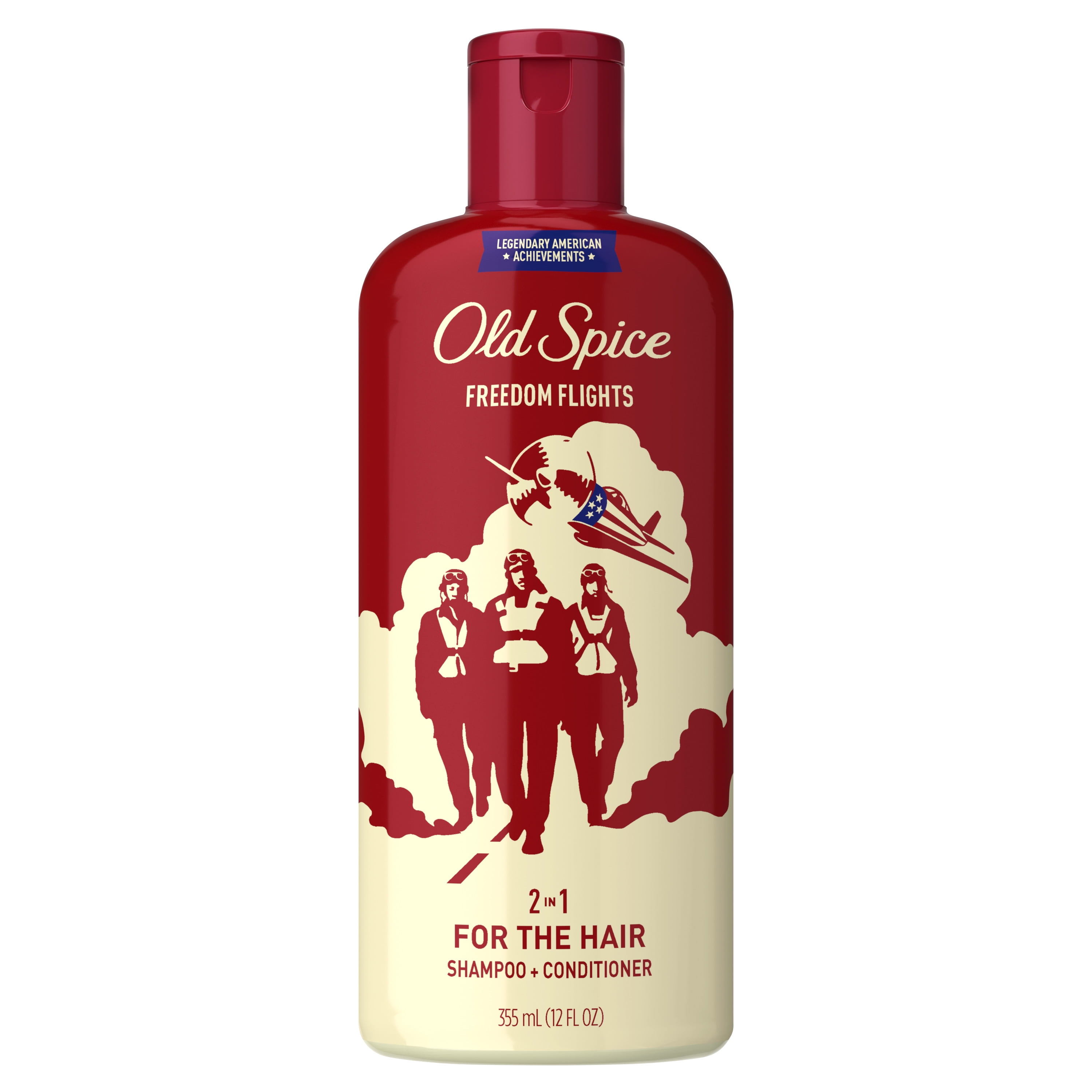 Old Spice Freedom Flights 2in1 Shampoo and Conditioner, 12 fl oz