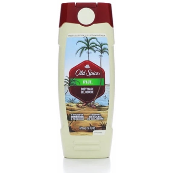 Old Spice Fresh Collection Body Wash Fiji 16 oz (Pack of 6)