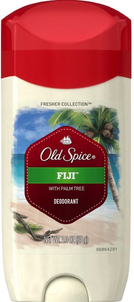 Old Spice Fresh Collection Deodorant, Fiji 3 oz (Pack of 4)