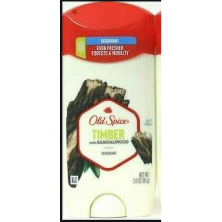Old Spice Fresher Collection Timber Invisible Solid Antiperspirant and Deodorant 2.6 Ounce (Pack of 3)