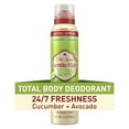 thumbnail image 1 of Old Spice GentleMan's Blend Total Body Deodorant for Men, Cucumber + Avocado, Aluminum Free Spray, 3.5 oz, 1 of 12