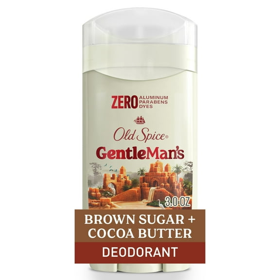 Old Spice GentleMan's Collection Deodorant Stick for Men, Brown Sugar & Cocoa Butter, 3.0 oz