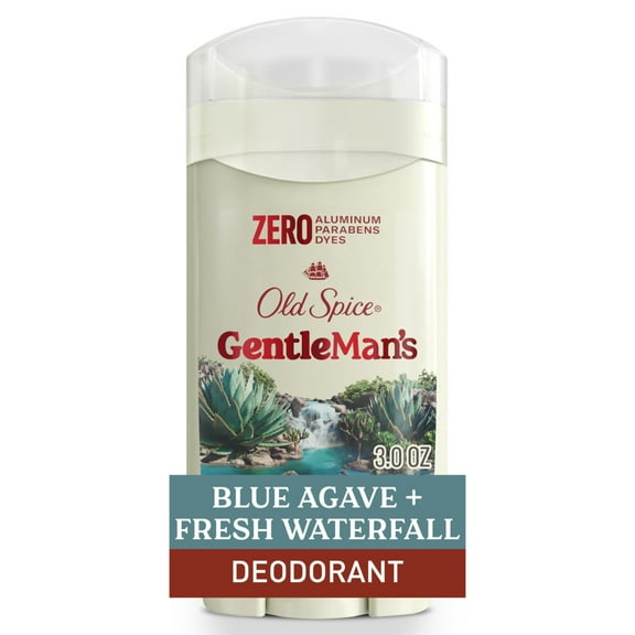 Old Spice GentleMan's Collection Men's Deodorant Stick, Blue Agave & Fresh Waterfall Scent, 3.0 oz