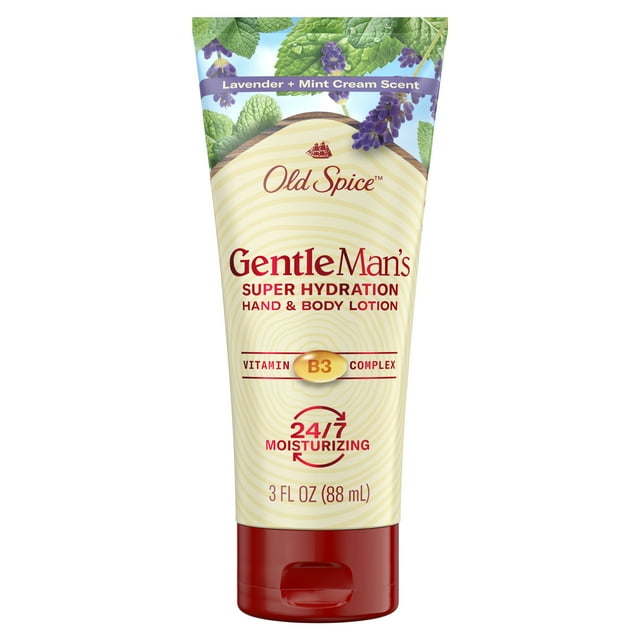 Old Spice Gentleman's Blend Super Hydration All Hand & Body Lotion